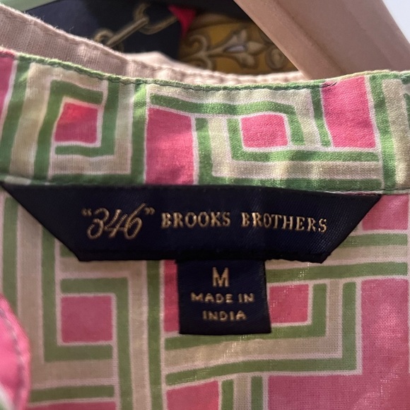 Brooks Brothers 100% Cotton Sz M Preppy Tunic Top - Picture 11 of 11